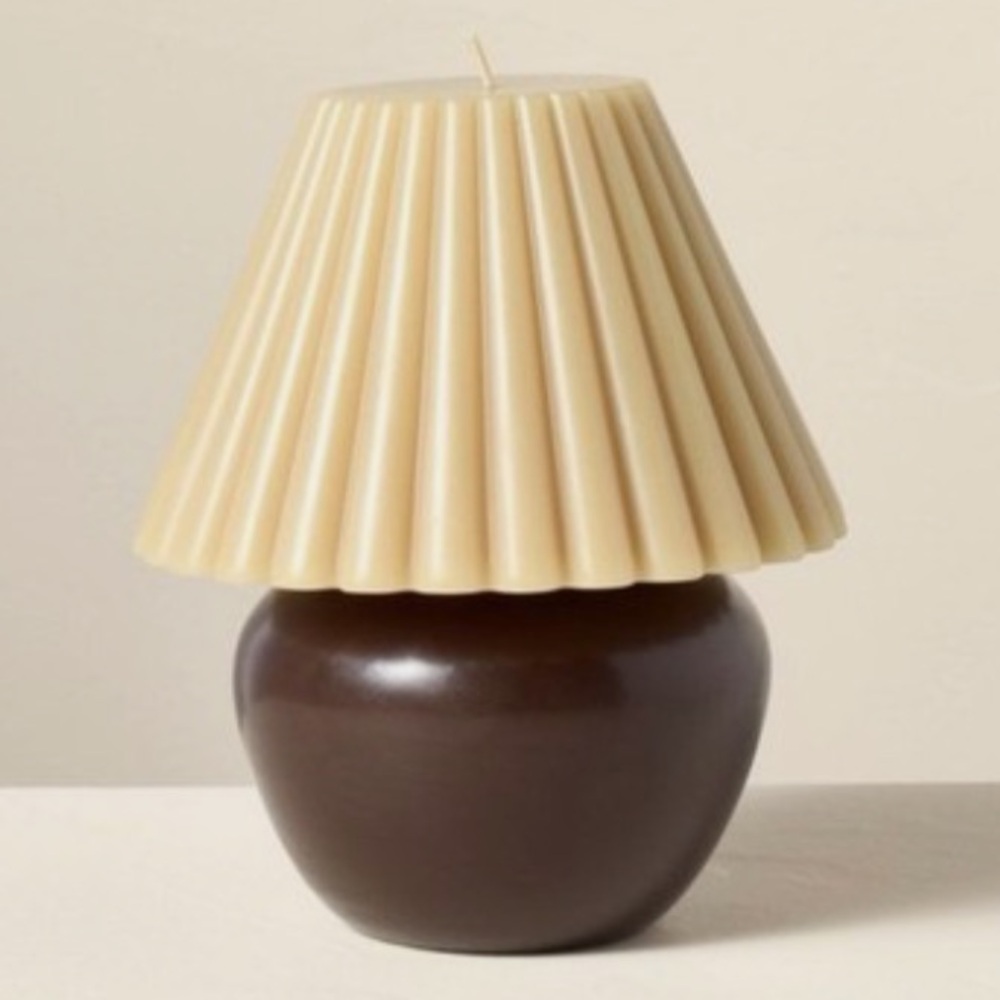 Hearth & Hand Cream and Brown Candle Holder